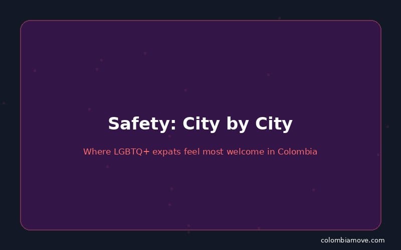 LGBTQ+ safety by city in Colombia - Bogota, Medellin, Cartagena, Cali