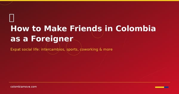 Two people shaking hands in a Colombian café — making friends in Colombia as a foreigner