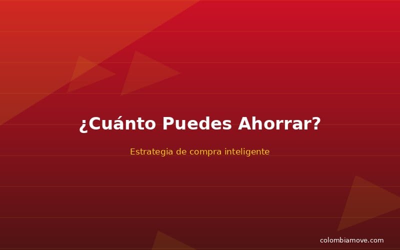 Estrategia de ahorro en supermercados de Colombia