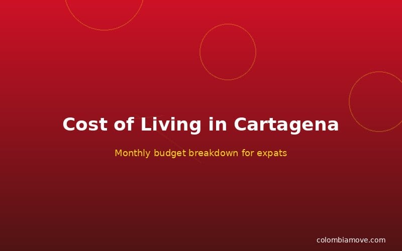 Cost of living in Cartagena Colombia breakdown for expats