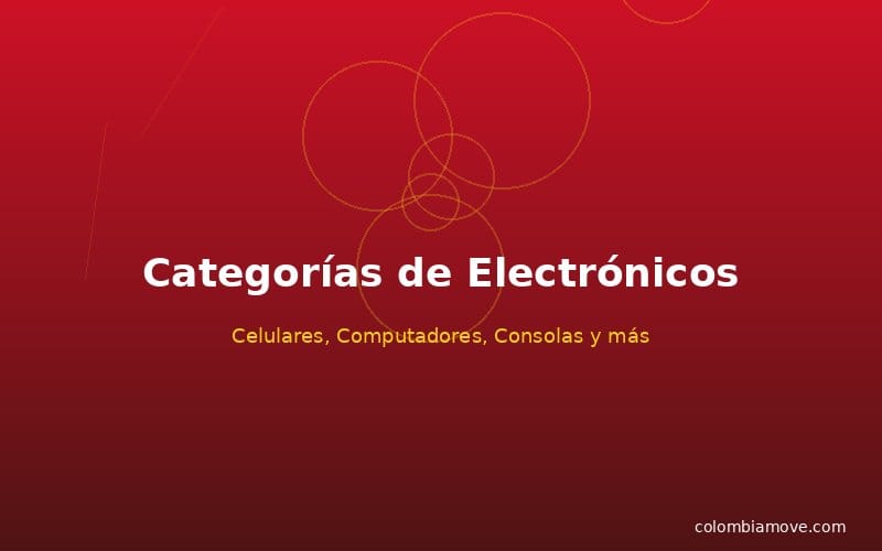 Categorías de electrónicos en Colombia Move