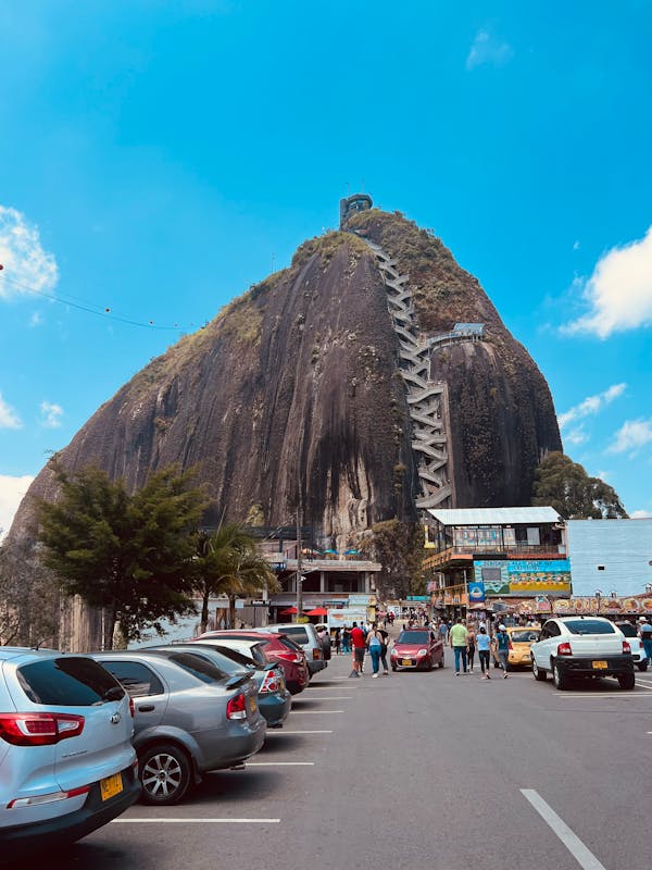 El Peñol rock of Guatapé — 649 steps to the summit