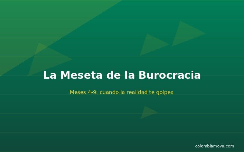 La meseta de la burocracia en Colombia