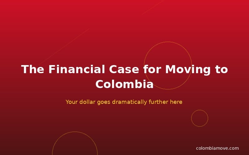 The financial case for moving to Colombia — cost of living breakdown