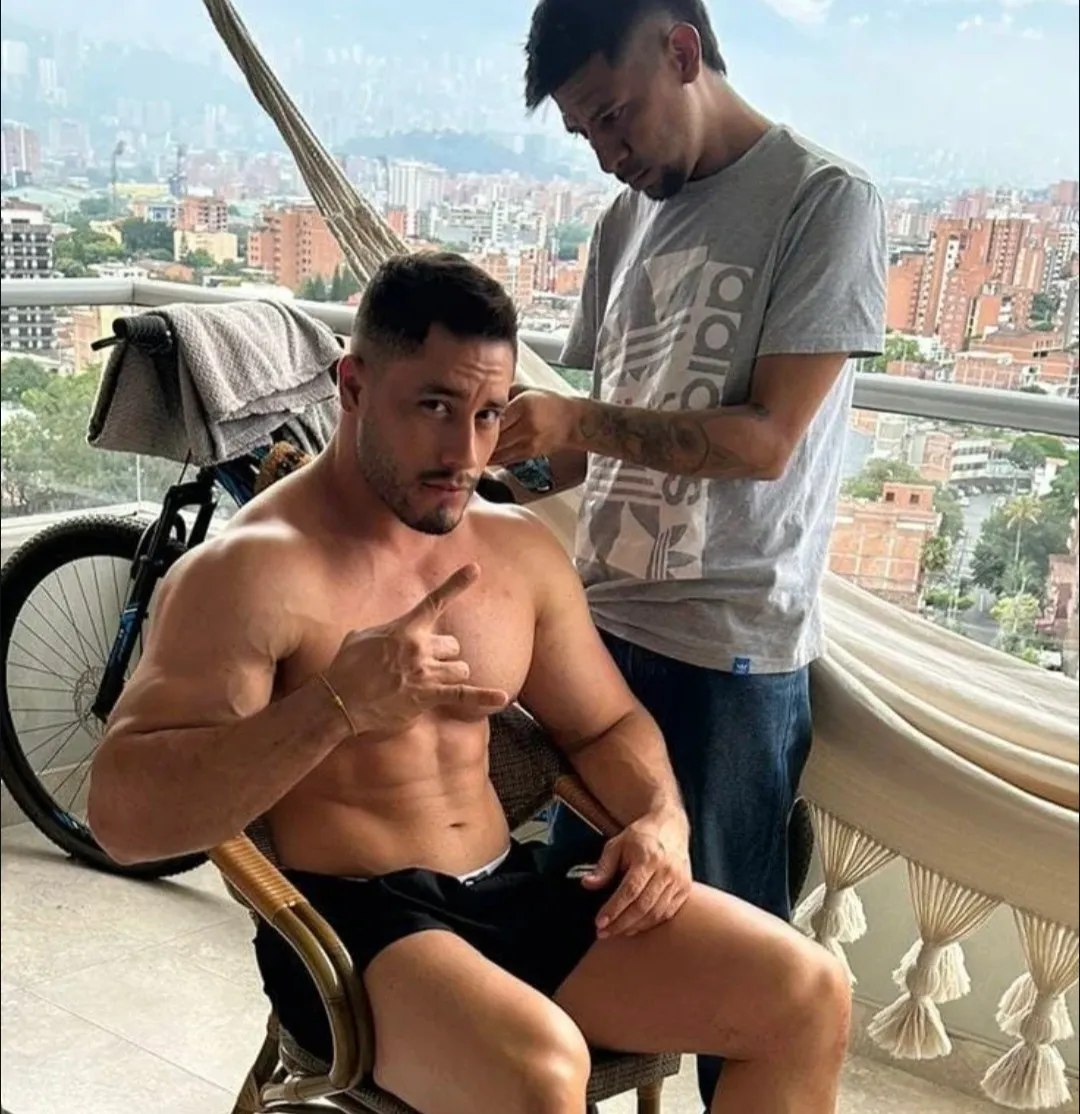 Barberia a domicilio.