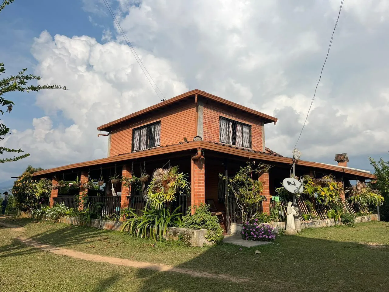 Finca 20 ha productiva - cacao/aguacate/cítricos + 2 casas + lagos — Rionegro Santander $1.300M - 2